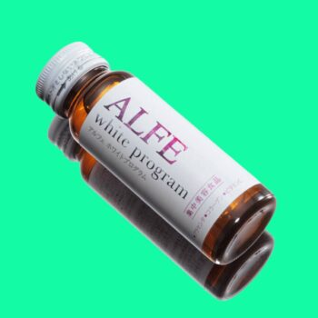 Alfe White Program 9 Mặt bên lọ Alfe White Program