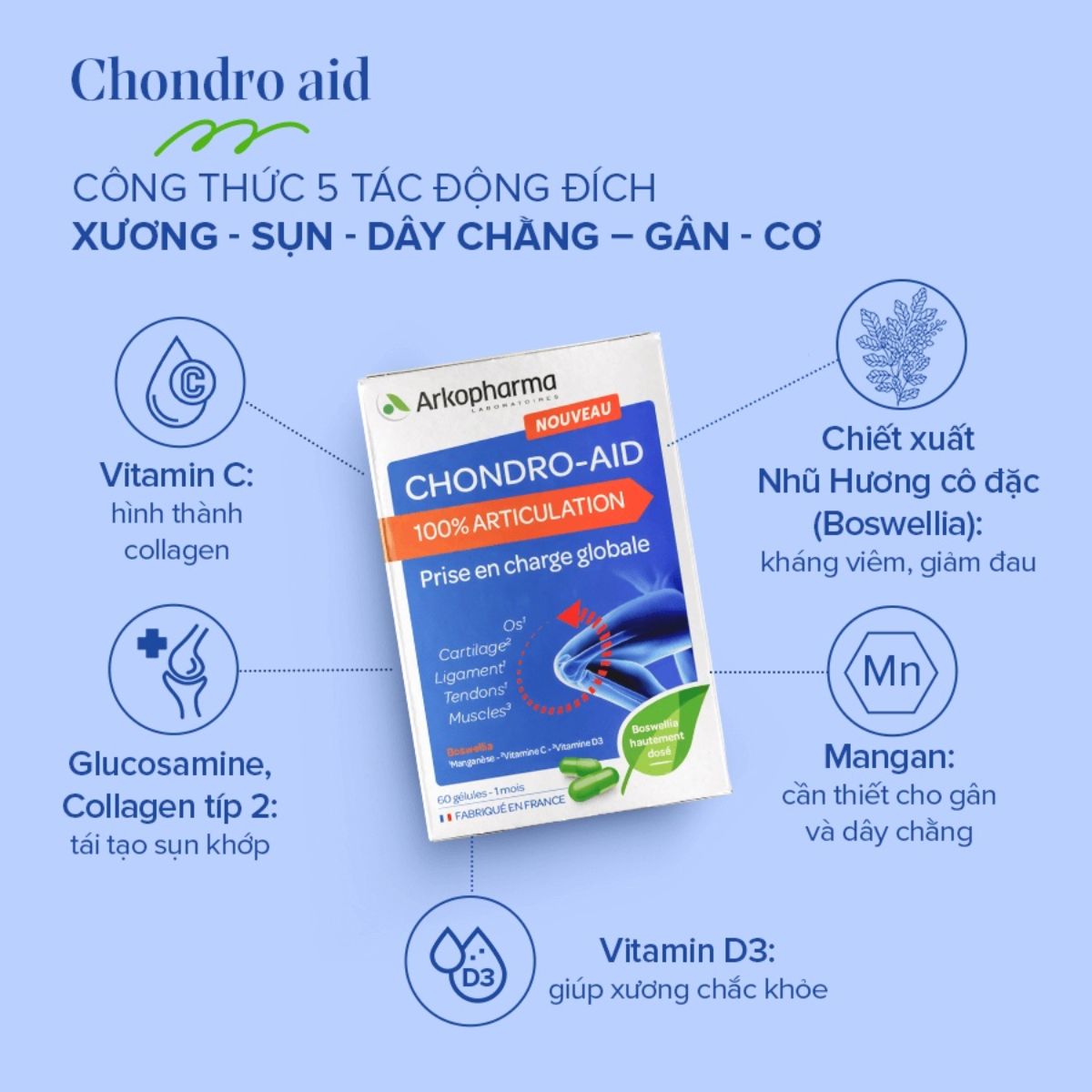 Arkopharma Chondro-aid 100%