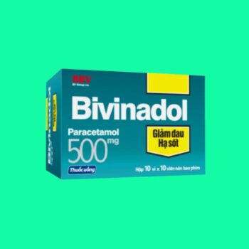 Viên nén bao phim Bivinadol 500mg BRV Healthcare
