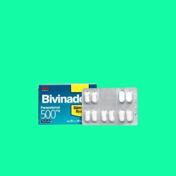 Viên nén bao phim Bivinadol 500mg BRV Healthcare
