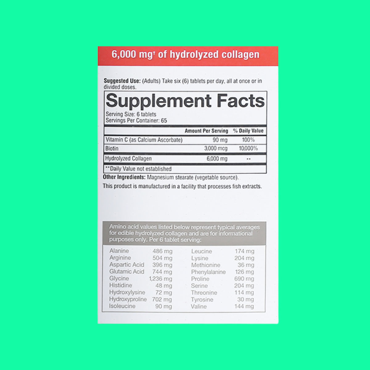 Collagen + Biotin Youtheory - 5 Collagen + Biotin Youtheory