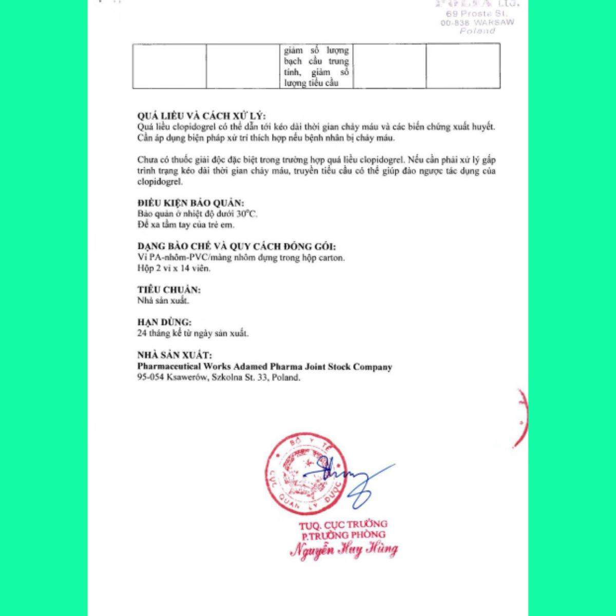 Copedina-75mg-15 Thuốc Copedina 75mg