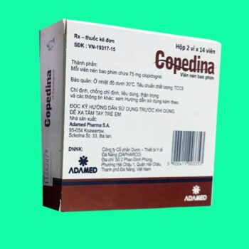 Copedina 75mg 3 Thuốc Copedina 75mg