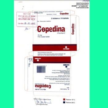 Copedina 75mg 4 Thuốc Copedina 75mg