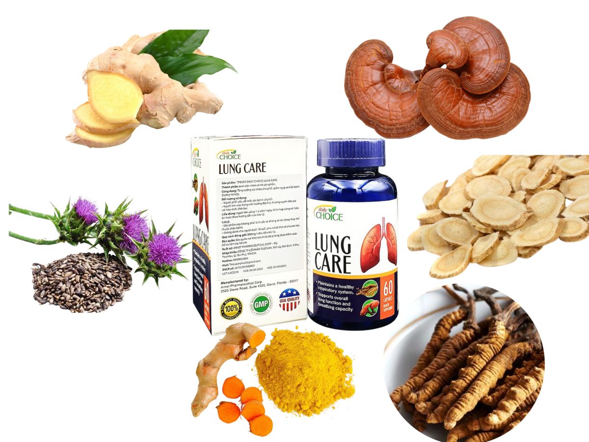 Thành phần của Daily Choice Lung Care