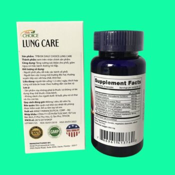 Thực phẩm bảo vệ sức khỏe Daily Choice Lung Care