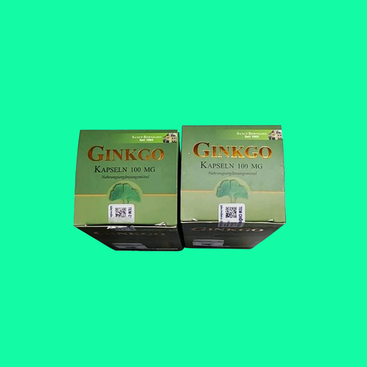 Ginkgo Kapseln - 6 Ginkgo Kapseln 100mg