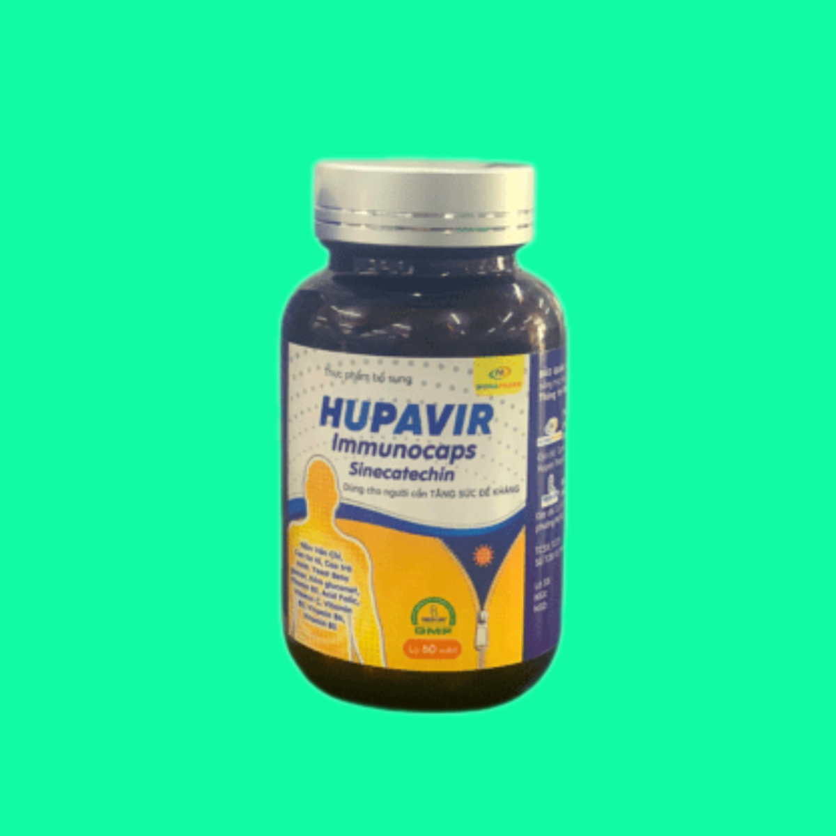 Hupavir-Immunocaps-6 Hupavir Sinecatechin Immunocaps