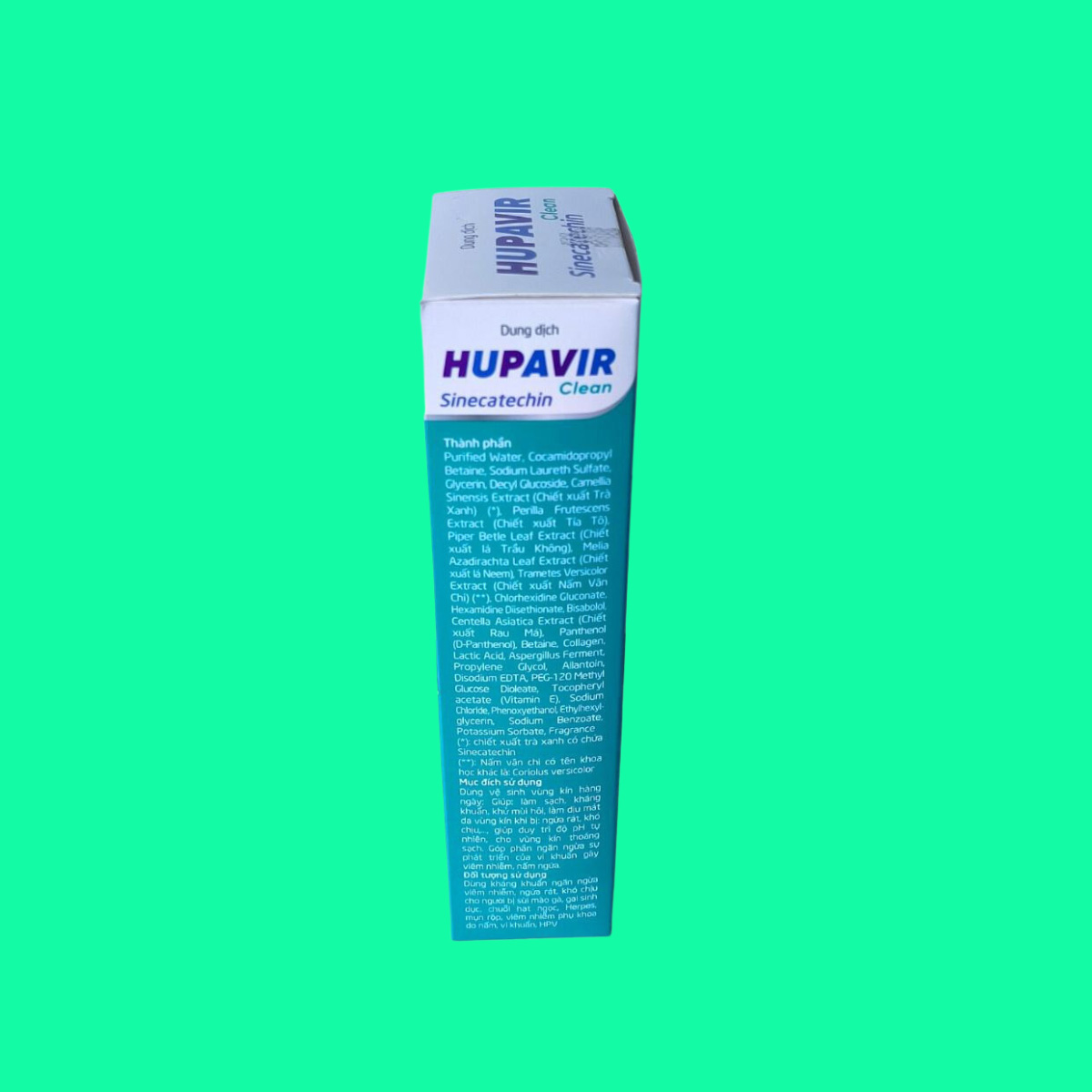 Hupavir Sinecatechin - 5 Dung dịch vệ sinh Hupavir Sinecatechin