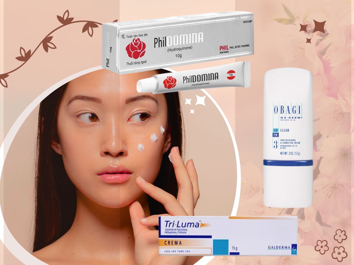Các sản phẩm có chứa thành phần Hydroquinone