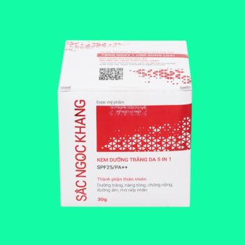 Kem dưỡng trắng da Sắc Ngọc Khang 5 in 1 2 Kem dưỡng trắng da Sắc Ngọc Khang 5 in 1