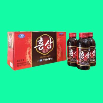 Nước uống hồng sâm Korean Red Ginseng 2 Nước uống hồng sâm Korean Red Ginseng
