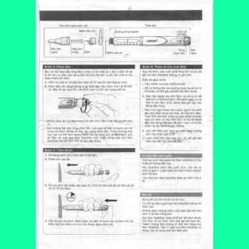 Tờ hướng dẫn sử dụng của thuốc Lantus Solostar 100IU/ml