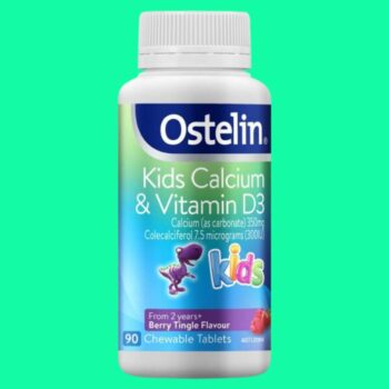 Viên nhai Ostelin Kids Calcium & Vitamin D3