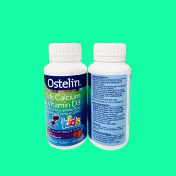 Viên nhai Ostelin Kids Calcium & Vitamin D3