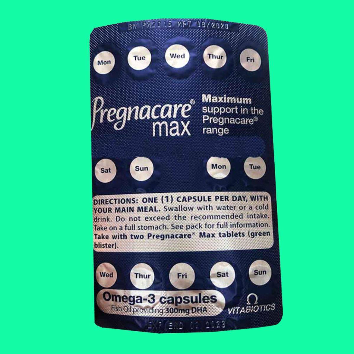 Pregnacare-Max-12 Vỉ thuốc Pregnacare Max