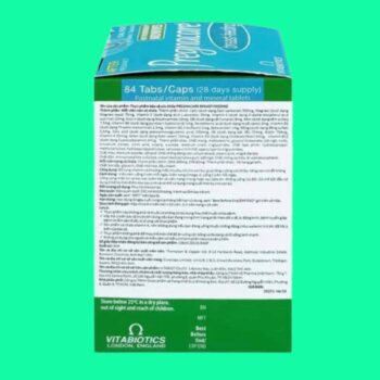 Pregnacare Breast-feeding 9 Mặt bên hộp Pregnacare Breast Feeding