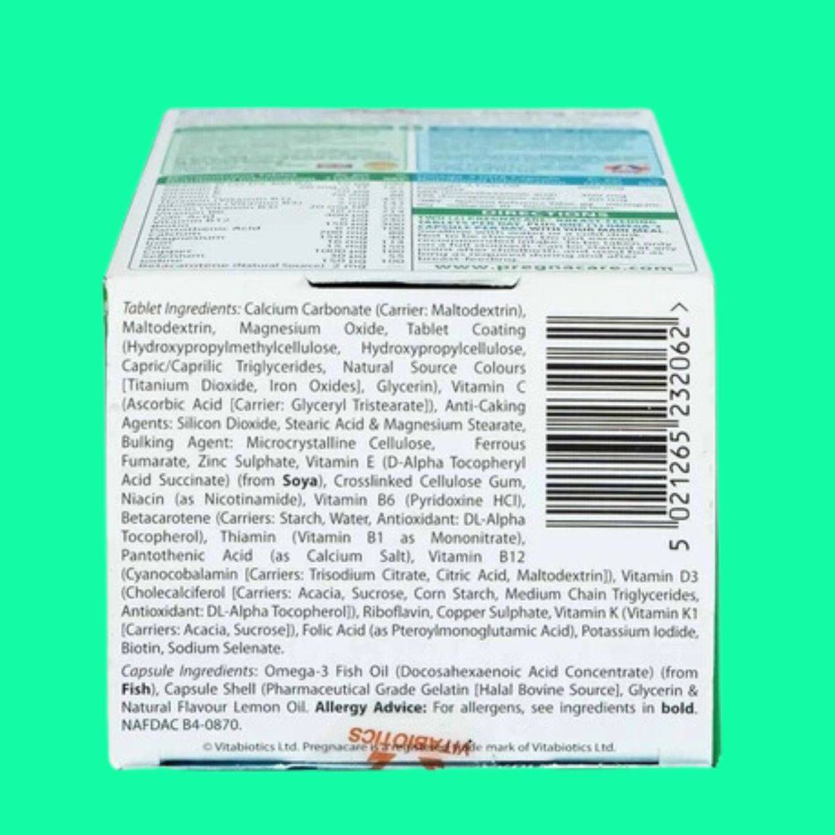 Pregnacare-breast-feeding-12 Mặt trước hộp Pregnacare Breast Feeding