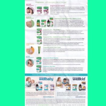 Pregnacare Breast-feeding 19 Tờ hướng dẫn sử dụng của Pregnacare Breast Feeding