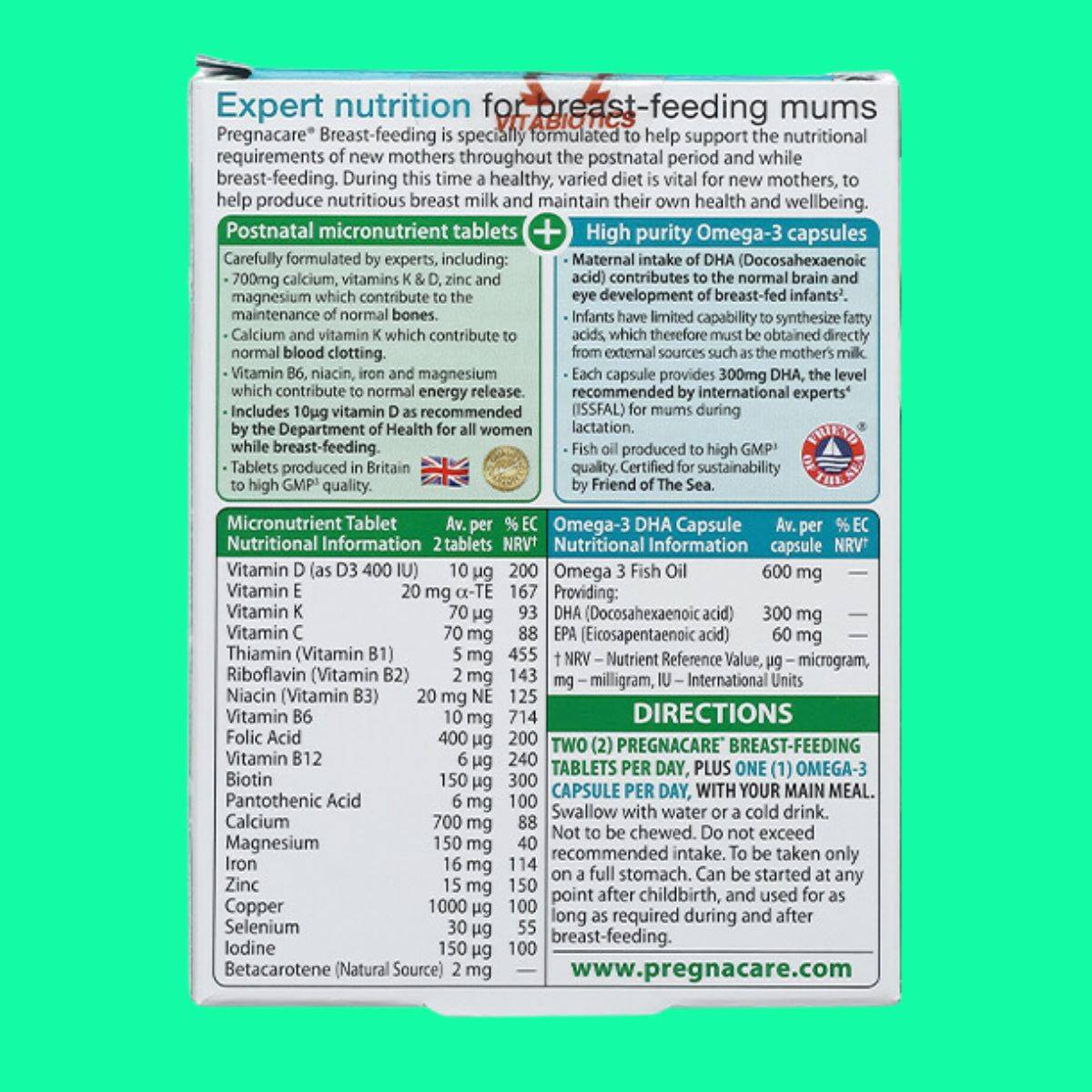 Pregnacare-breast-feeding-4 Thực phẩm bảo vệ sức khỏe Pregnacare Breast Feeding