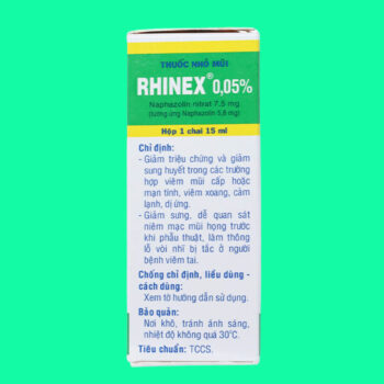 Thuốc nhỏ mũi Rhinex 0.05%