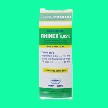 Thuốc nhỏ mũi Rhinex 0.05%