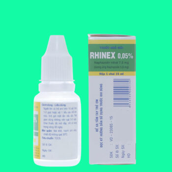 Thuốc nhỏ mũi Rhinex 0.05%