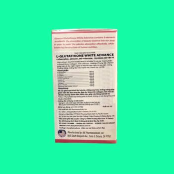 Viên uống sáng da Sakura L- Glutathione White Advance