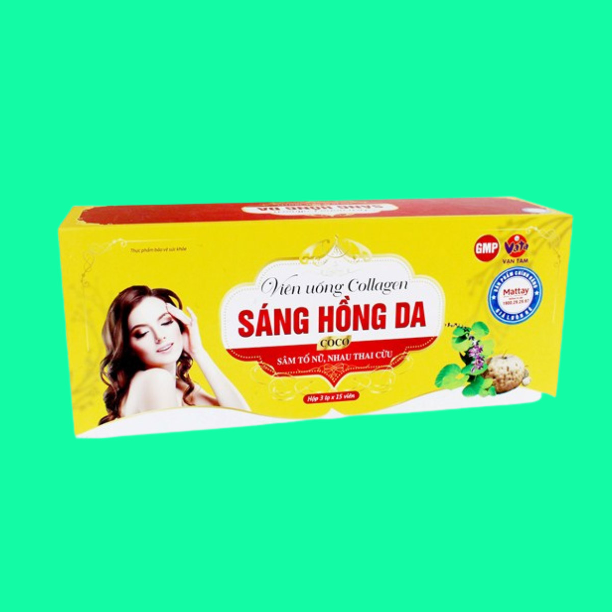 Viên uống Collagen sáng hồng da Coco - 1 Viên uống Collagen sáng hồng da Coco