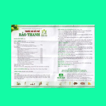 Siro ho Bảo Thanh