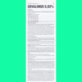 Sovalimus 0.03%