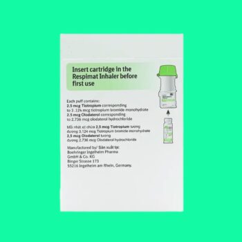 Spiolto Respimat 2.5mcg/2.5mcg