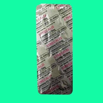 Vỉ thuốc Strecalis 50mg