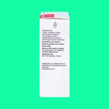 Symbicort turbuhaler 160/4.5 mcg