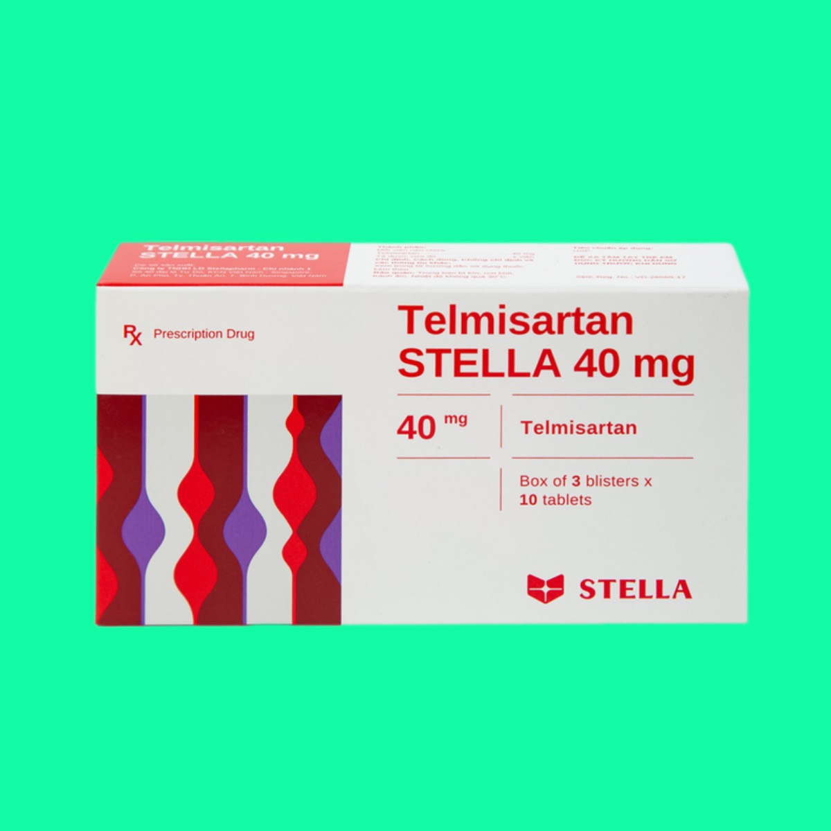Telmisartan-40mg-5 Telmisartan Stella 40mg