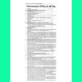 Telmisartan Stella 40mg 17 Telmisartan Stella 40mg