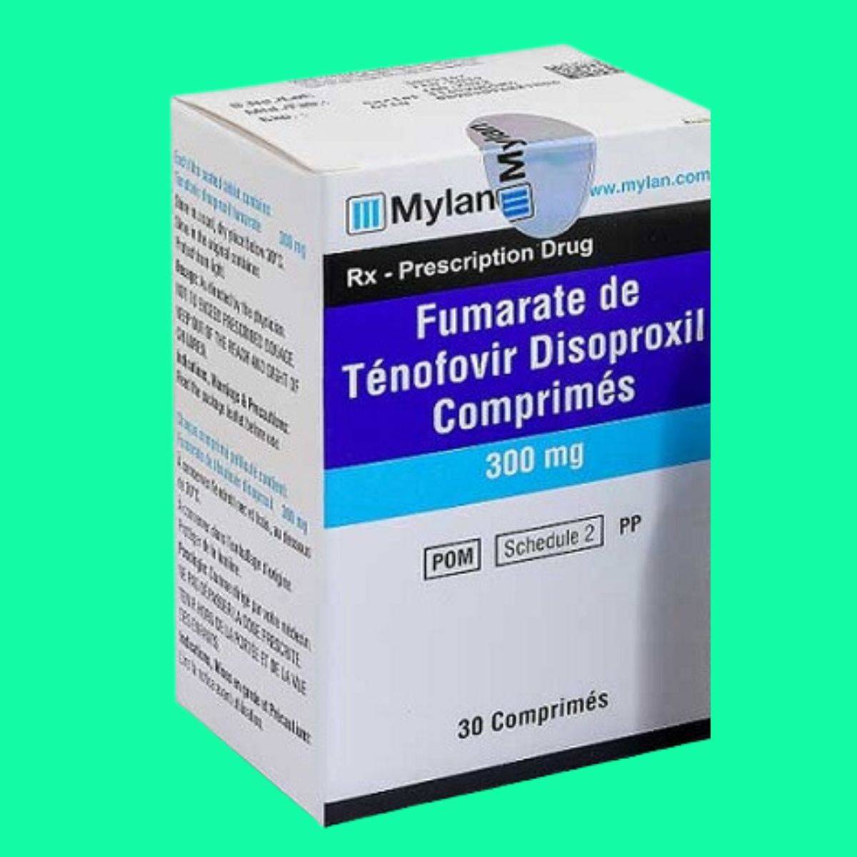 Tenofovir-2 Thuốc Tenofovir Disoproxil fumarate Tablets 300mg