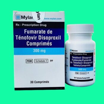 Tenofovir Disoproxil fumarate Tablets 300mg Mylan 1 Thuốc Tenofovir Disoproxil fumarate Tablets 300mg