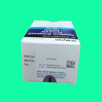 Tenofovir Disoproxil fumarate Tablets 300mg Mylan 6 Thuốc Tenofovir Disoproxil fumarate Tablets 300mg