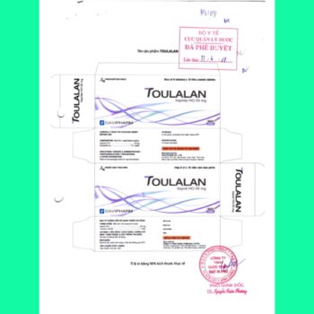 Toulalan 50mg 13 Thuốc Toulalan 50mg