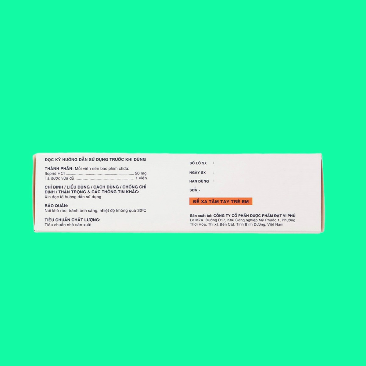 Toulalan-50mg-9 Thuốc Toulalan 50mg