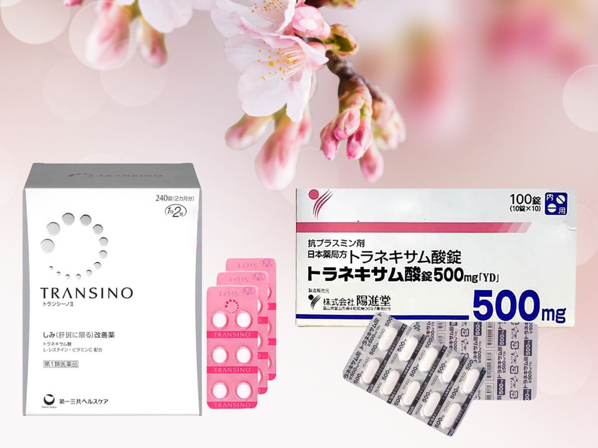 Viên uống trắng da chứa Tranexamic Acid