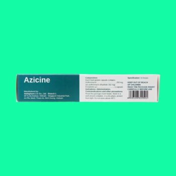 Viên nang cứng Azicine 250mg