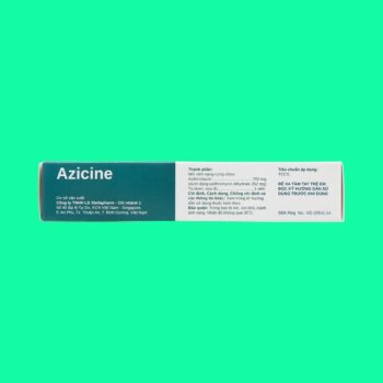 Viên nang cứng Azicine 250mg