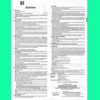 Viên nang cứng Azicine 250mg