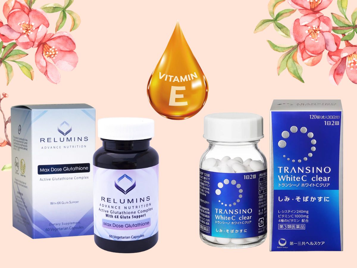 Viên uống trắng da chứa Vitamin E
