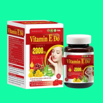 Vitamin E đỏ 2000 IU Diophaco