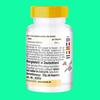 Thuốc Warnke Nattokinase 50mg
