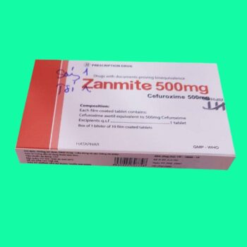 Zanmite 500mg 2 Thuốc Zanmite 500mg