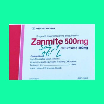 Zanmite 500mg 3 Thuốc Zanmite 500mg